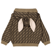 Fendi Baby Unisex Vesten Bruin