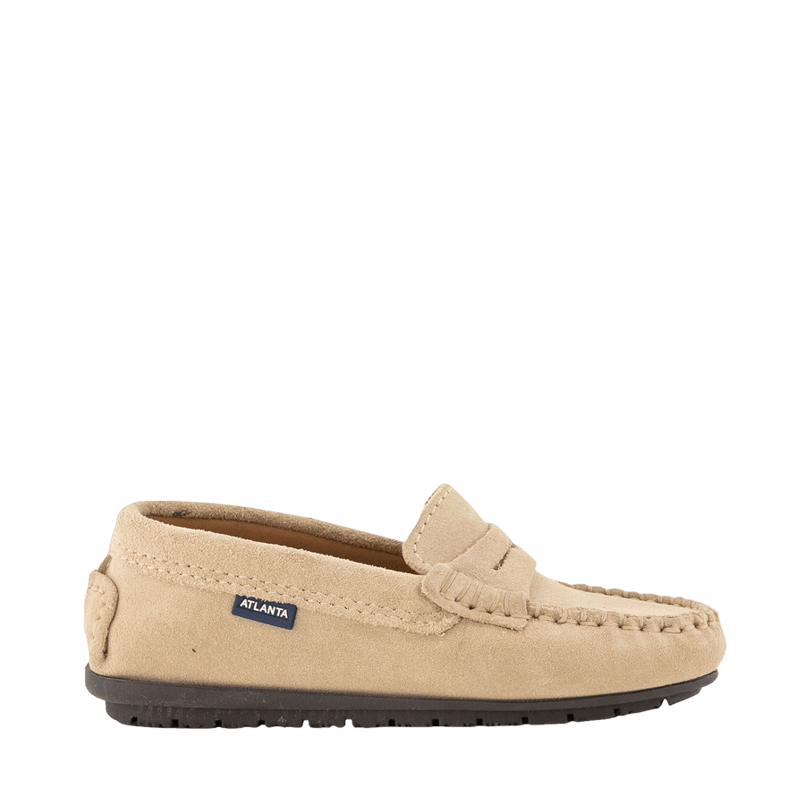 Atlanta Mocassin Kinder Unisex Schoenen Licht Beige