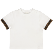Fendi Baby Boys T-Shirt  White