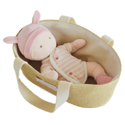 Doudou et Compagnie Baby Baby In Travel Cradle Pink