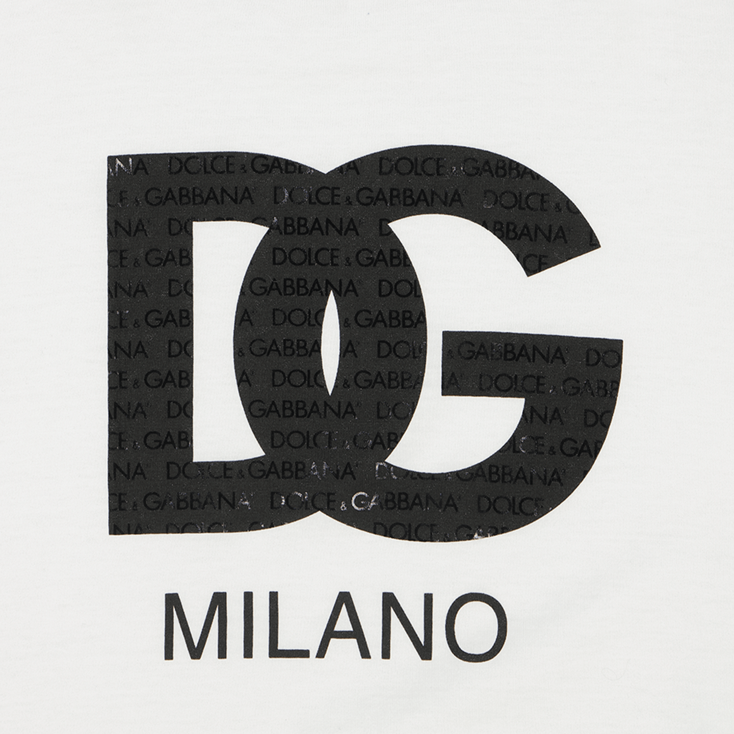 Dolce & Gabbana Kinder T-Shirt Wit 2Y