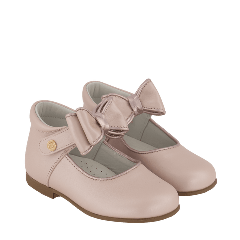 Andanes Kids Girls Shoes Light Pink