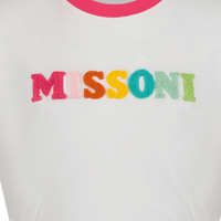 Missoni Kinder Meisjes T-Shirt Wit
