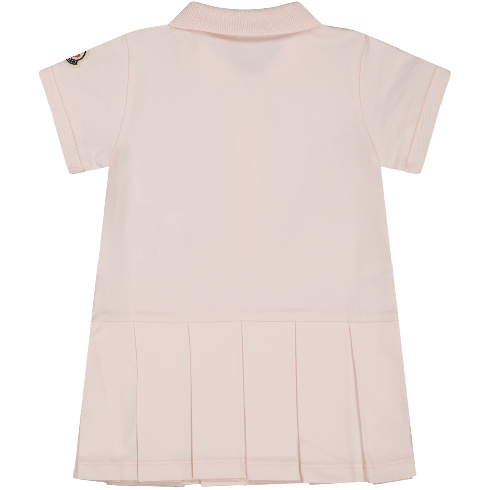 Moncler Baby Meisjes Jurkje Licht Roze