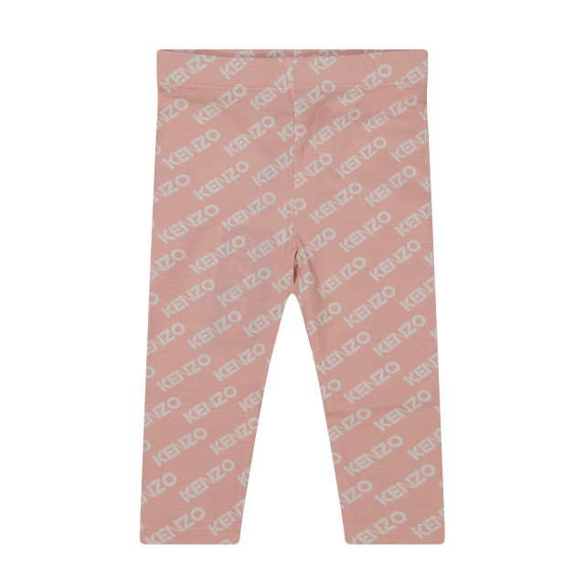 Kenzo kids Baby Meisjes Legging Licht Roze 6 mnd