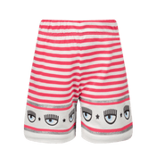 Chiara Ferragni Baby Girls Shorts Fuchsia