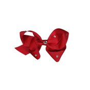 Prinsessefin Baby hair clip Red