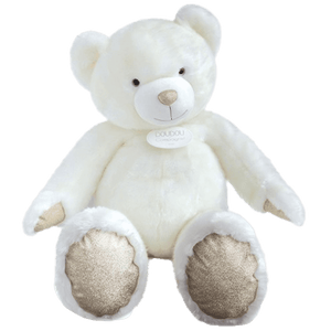 Doudou et Compagnie Baby Beer 120CM Wit ONE