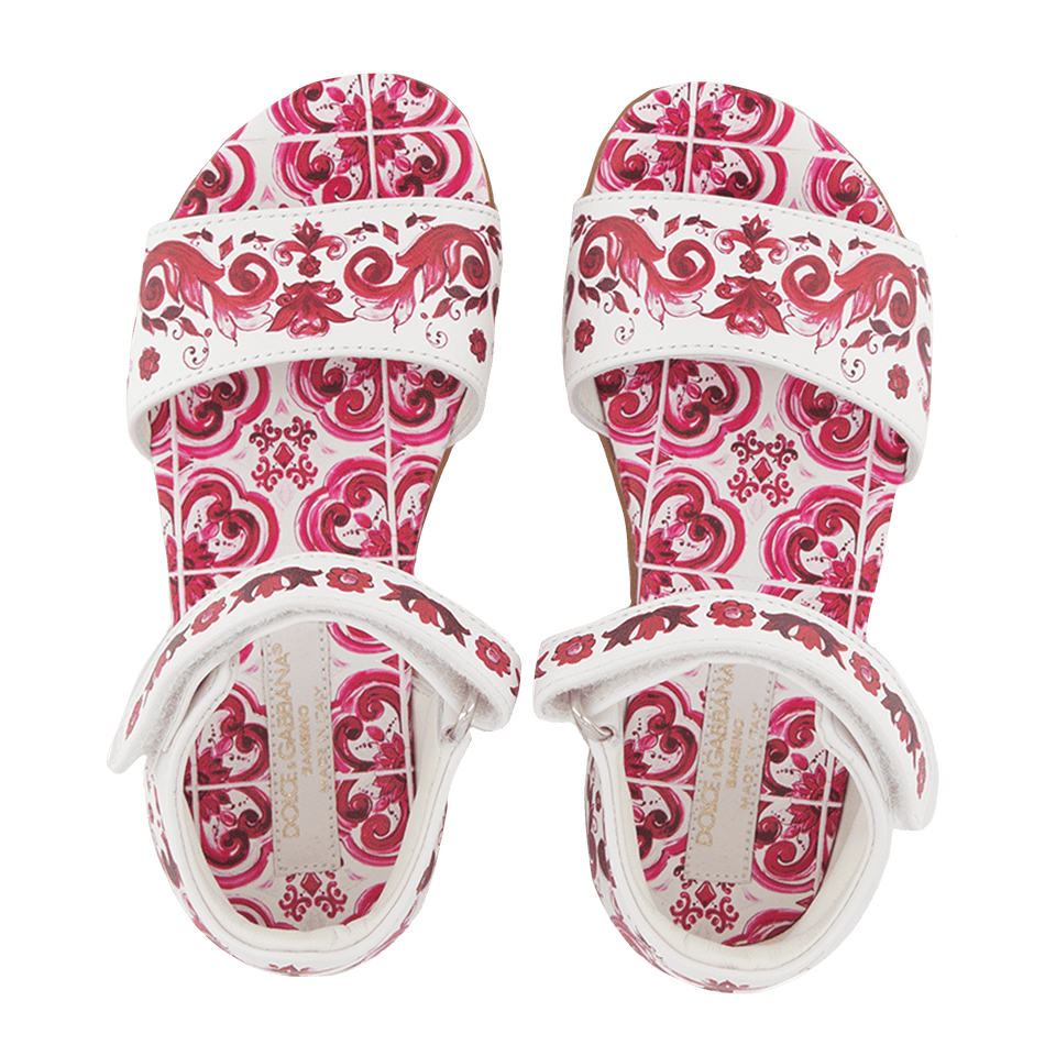 Dolce & Gabbana Kinder Meisjes Sandalen Wit