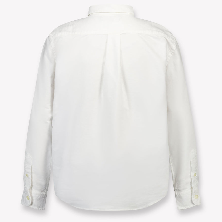 Ralph Lauren Kinder Jongens Blouse In Wit