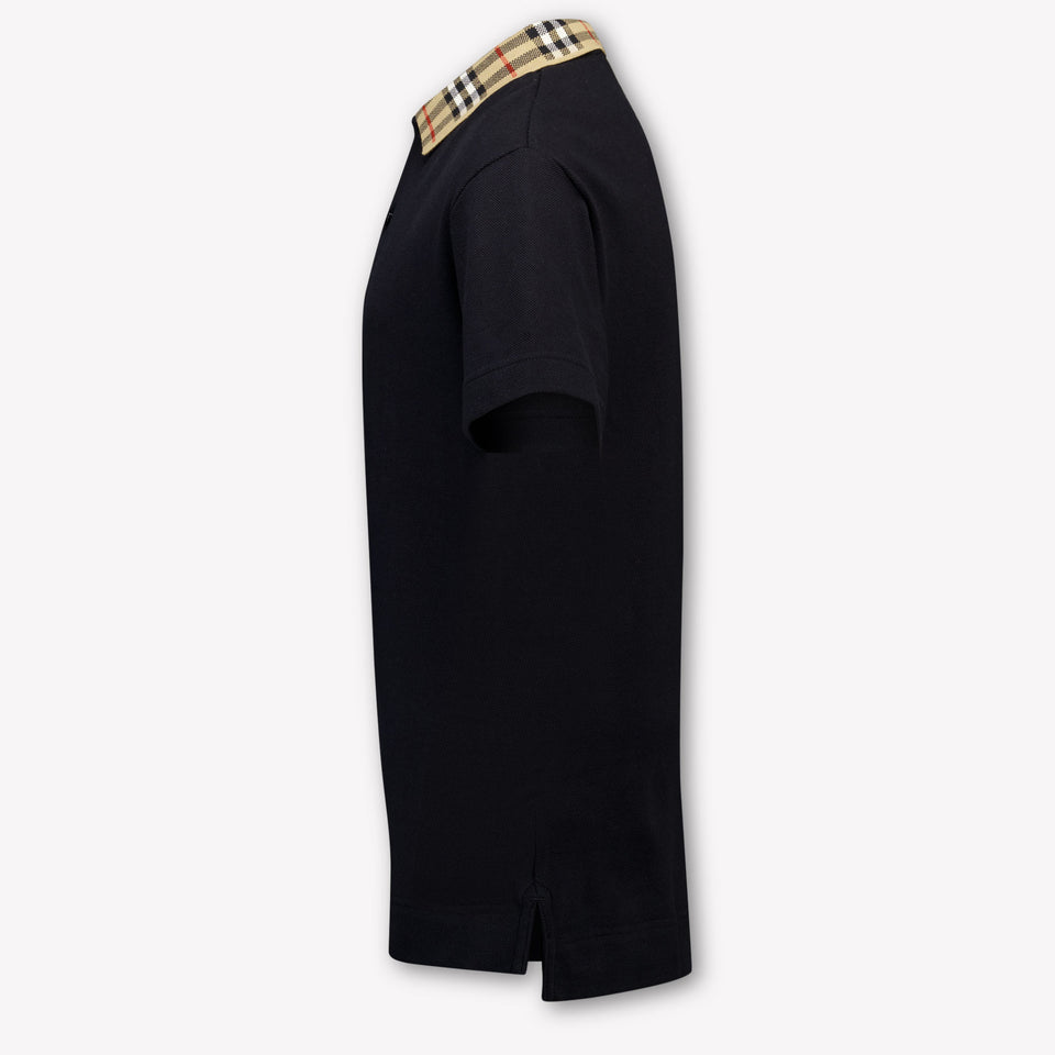 Burberry Johane Kids Boys Polo In Black