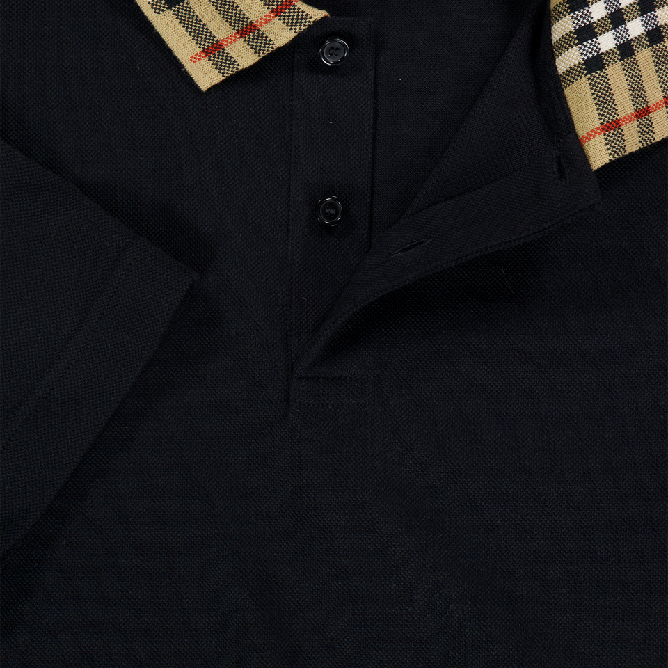 Burberry Johane Kids Boys Polo In Black