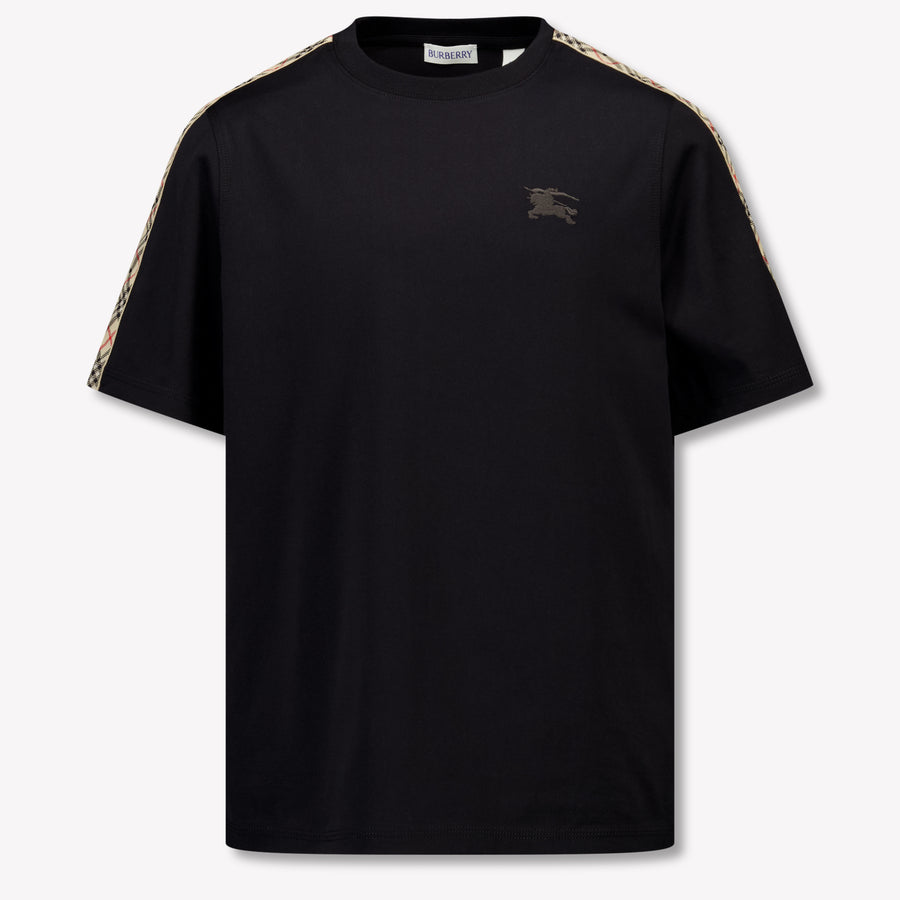 Burberry Cedar Kinder Unisex T-Shirt In Zwart
