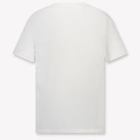 Burberry Cedar Teddy Kinder Jongens T-Shirt In Off White