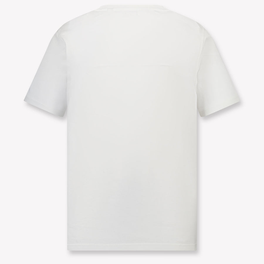 Burberry Cedar Kinder Jongens T-Shirt In Off White