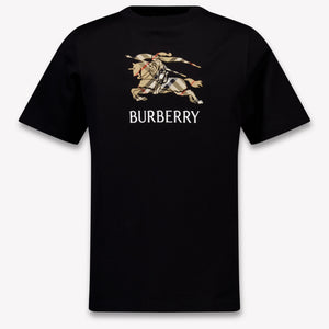 Burberry CEDAR Kinder Unisex T-Shirt In Zwart