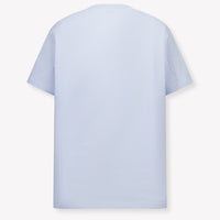 Burberry CedarStamp Kids Boys T-Shirt In Light Blue