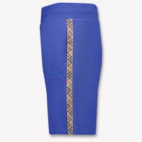 Burberry Benny Kinder Jongens Shorts In Cobalt Blauw