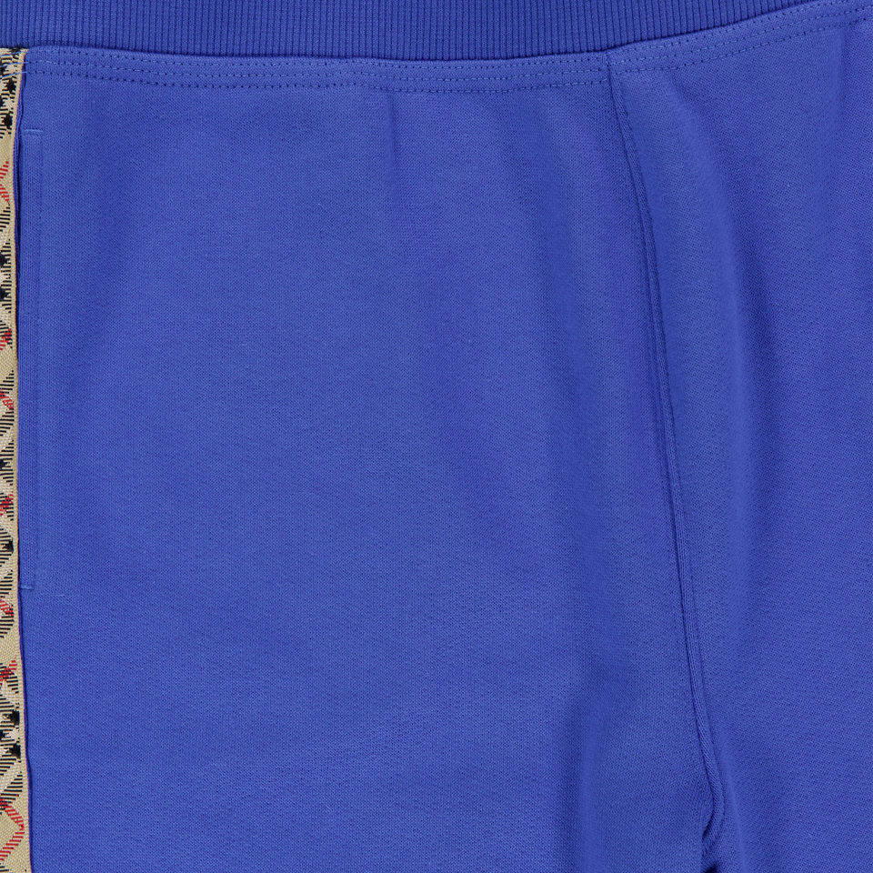 Burberry Benny Kids Boys Shorts In Cobalt Blue