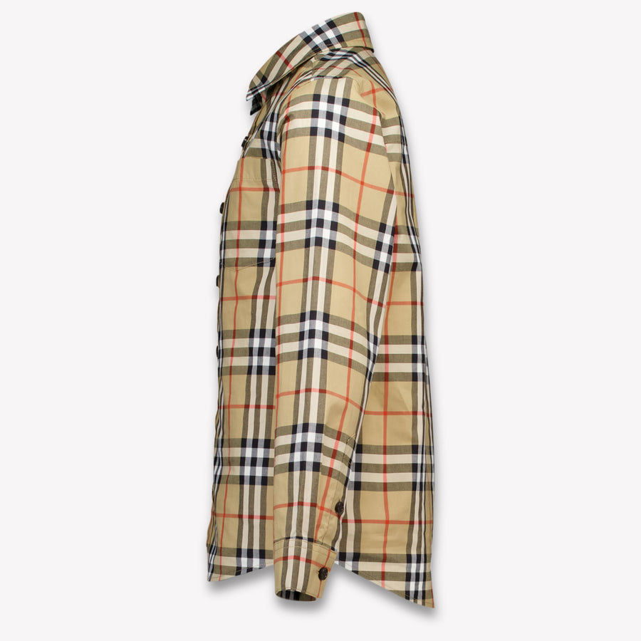 Burberry Owen Kinder Jongens Blouse In Beige