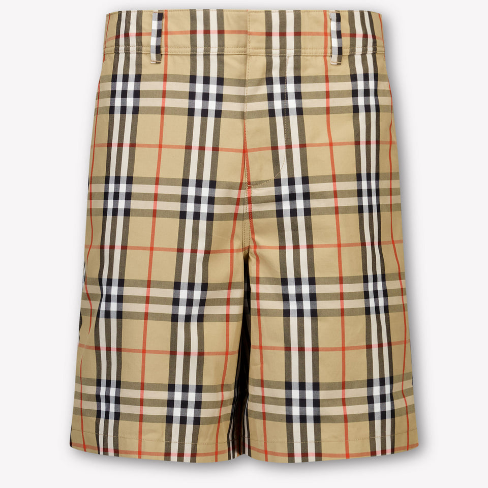 Burberry Oscar Kinder Jongens Shorts In Beige