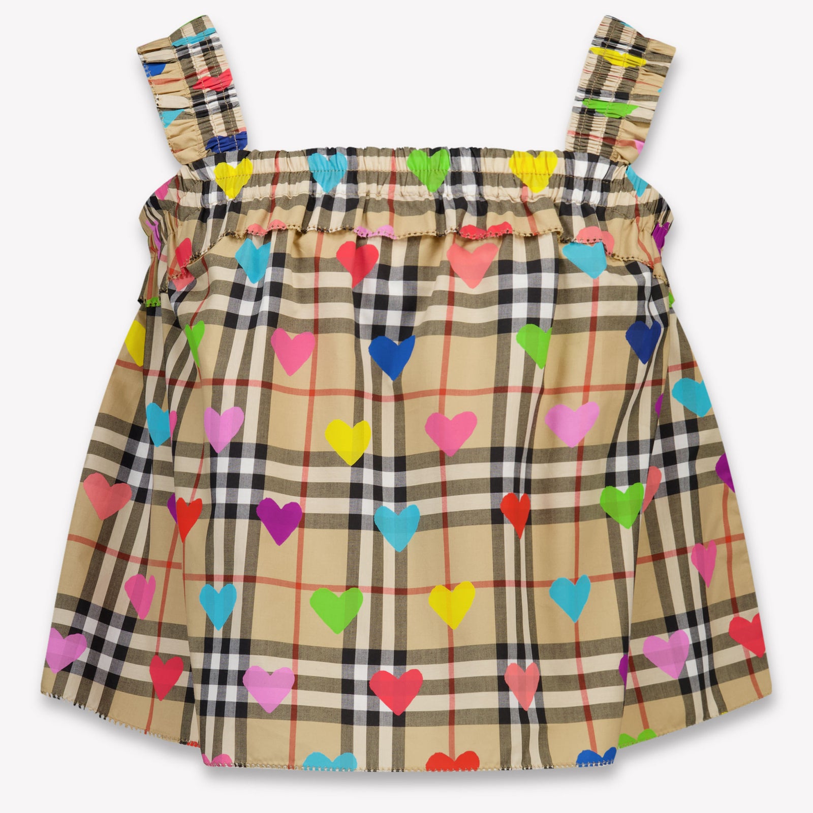 Burberry Gabi Kids Girls T-Shirt In Beige