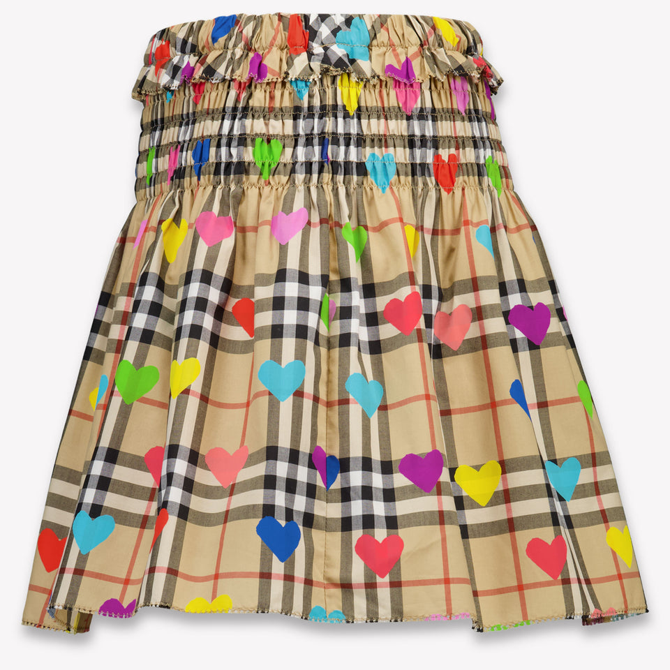 Burberry Ama Kinder Meisjes Rokje In Beige