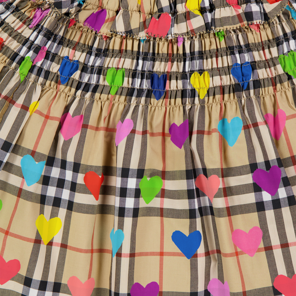 Burberry Ama Kinder Meisjes Rokje In Beige