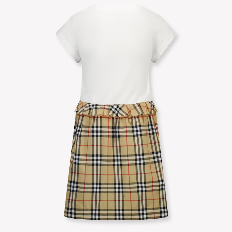 Burberry Rhonda Kinder Meisjes Jurk In Wit