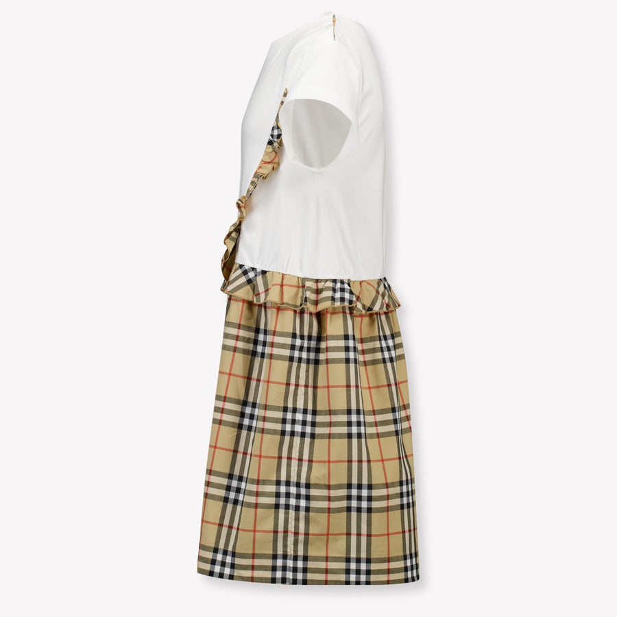 Burberry Rhonda Kinder Meisjes Jurk In Wit