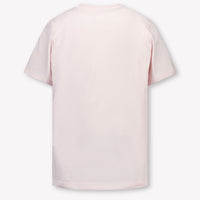 Burberry Cedar Stamp Kinder Meisjes T-Shirt In Licht Roze