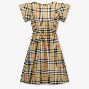 Burberry Adele Kinder Meisjes Jurk In Beige