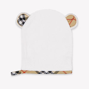 Burberry Bear Towelo Baby Unisex Accessory In White