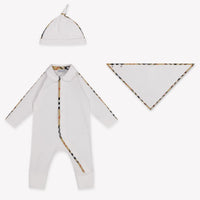 Burberry Hamilton Baby Unisex Boxpakje In Wit