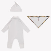 Burberry Hamilton Baby Unisex Boxpakje In Wit