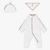 Burberry Hamilton Baby Unisex Boxpakje In Wit