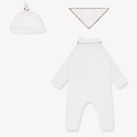 Burberry Hamilton Baby Unisex Boxpakje In Wit