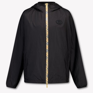 Burberry Novel Kids Unisex Summer jacket In Black