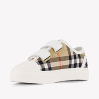 Burberry Blake Unisex Sneakers In Beige
