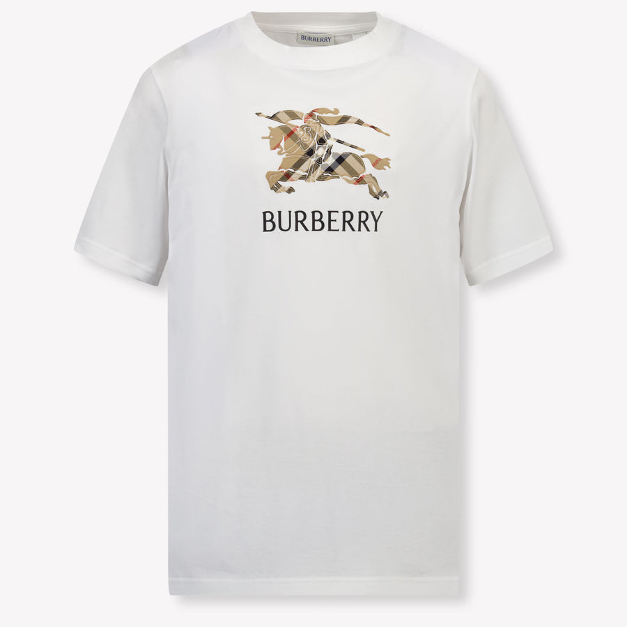 Burberry Cedar Kinder Jongens T-Shirt In Wit