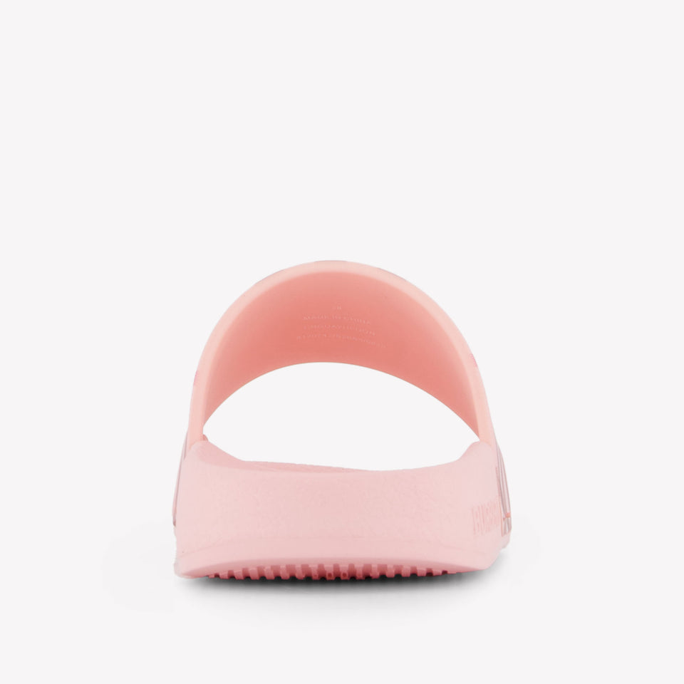 Burberry Furley Meisjes Slippers In Licht Roze