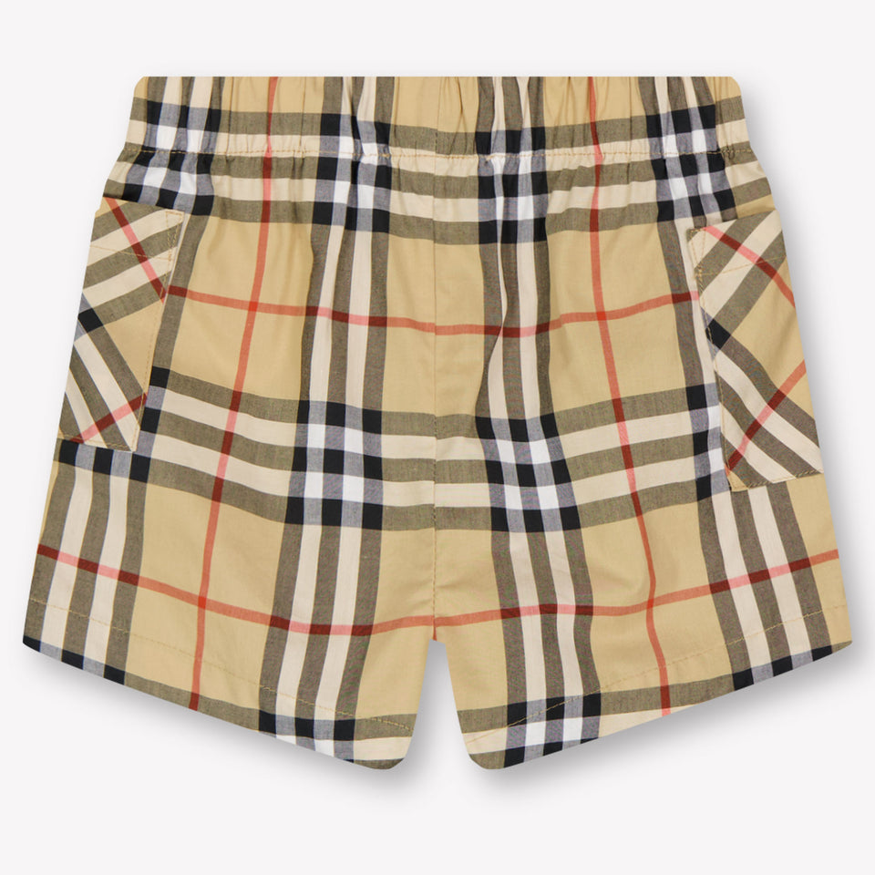 Burberry Carey Baby Jongens Setje In Beige