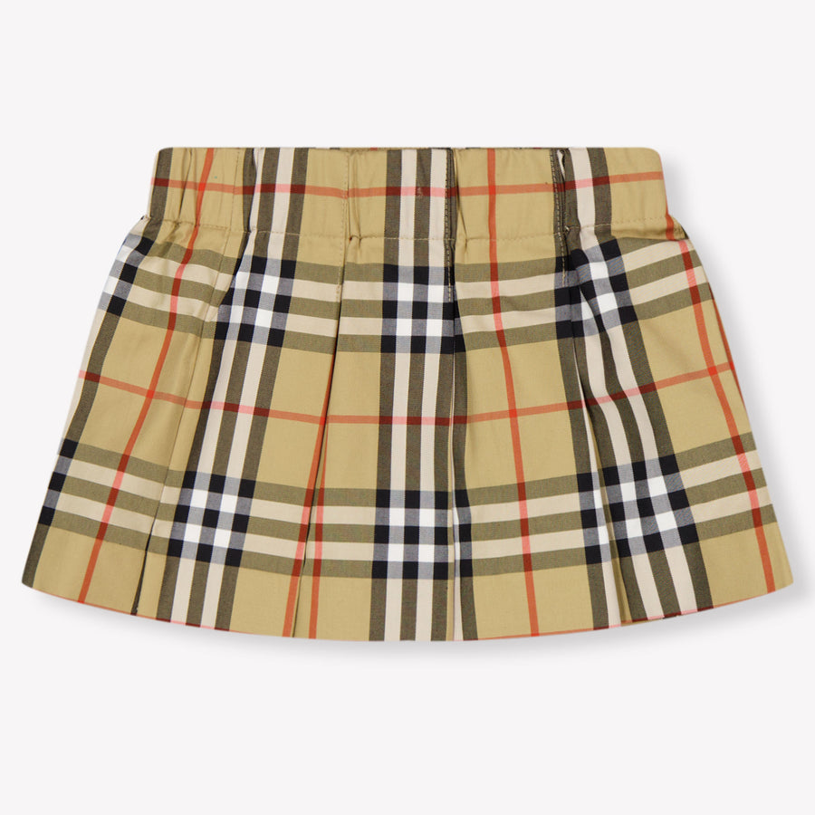 Burberry Gabrielle Baby Meisjes Rokje In Beige