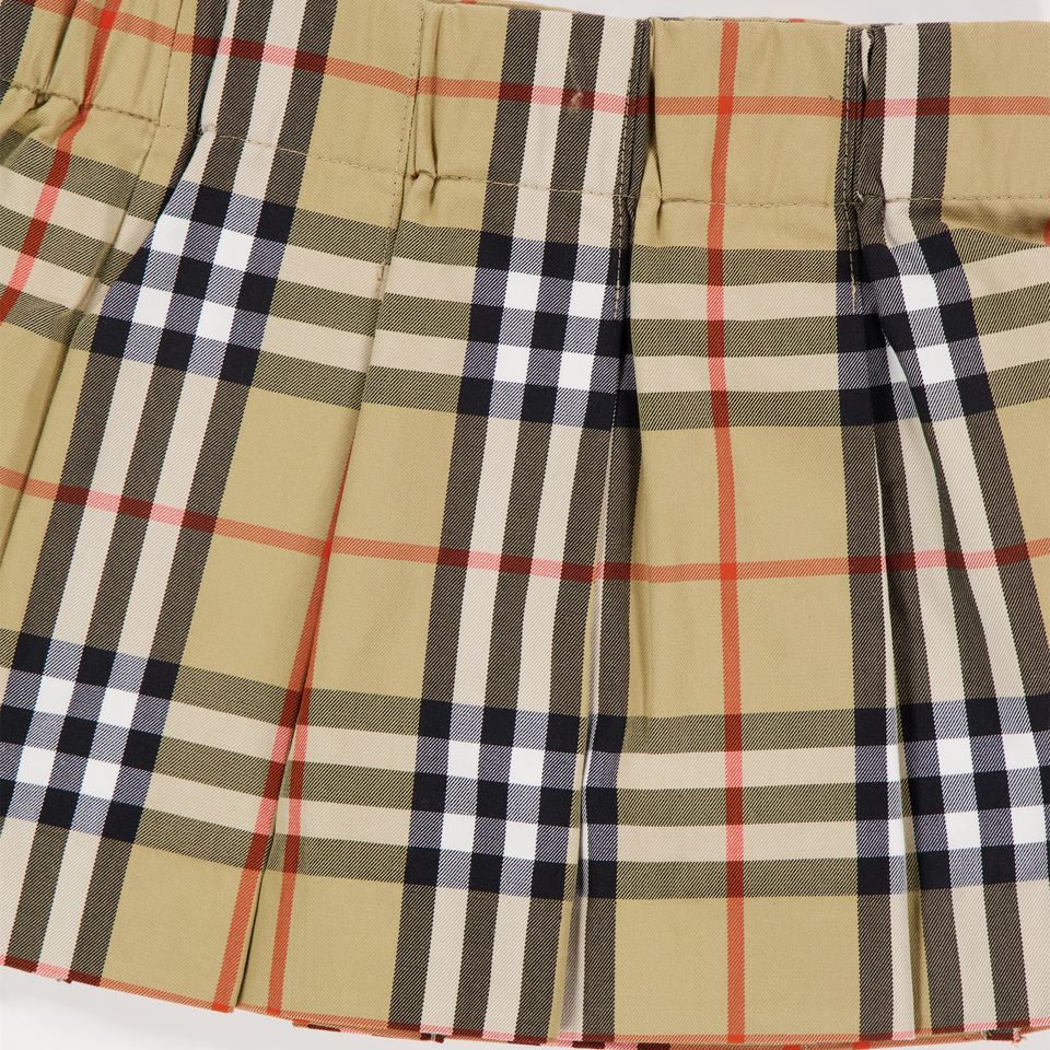 Burberry Gabrielle Baby Girls Skirt In Beige