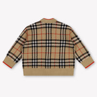 Burberry Graham Baby Jongens Vest In Beige