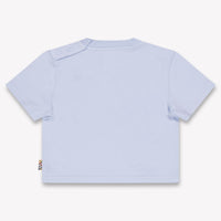 Burberry Cedar Baby Boys T-Shirt In Light Blue