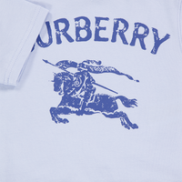 Burberry Cedar Baby Boys T-Shirt In Light Blue
