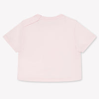 Burberry Cedar Baby Meisjes T-Shirt In Licht Roze