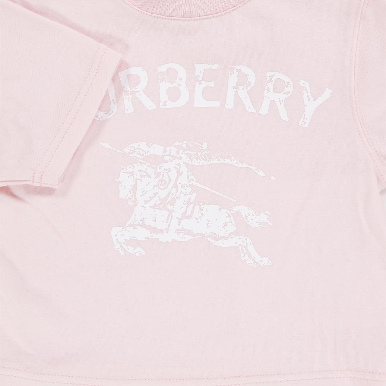 Burberry Cedar Baby Meisjes T-Shirt In Licht Roze