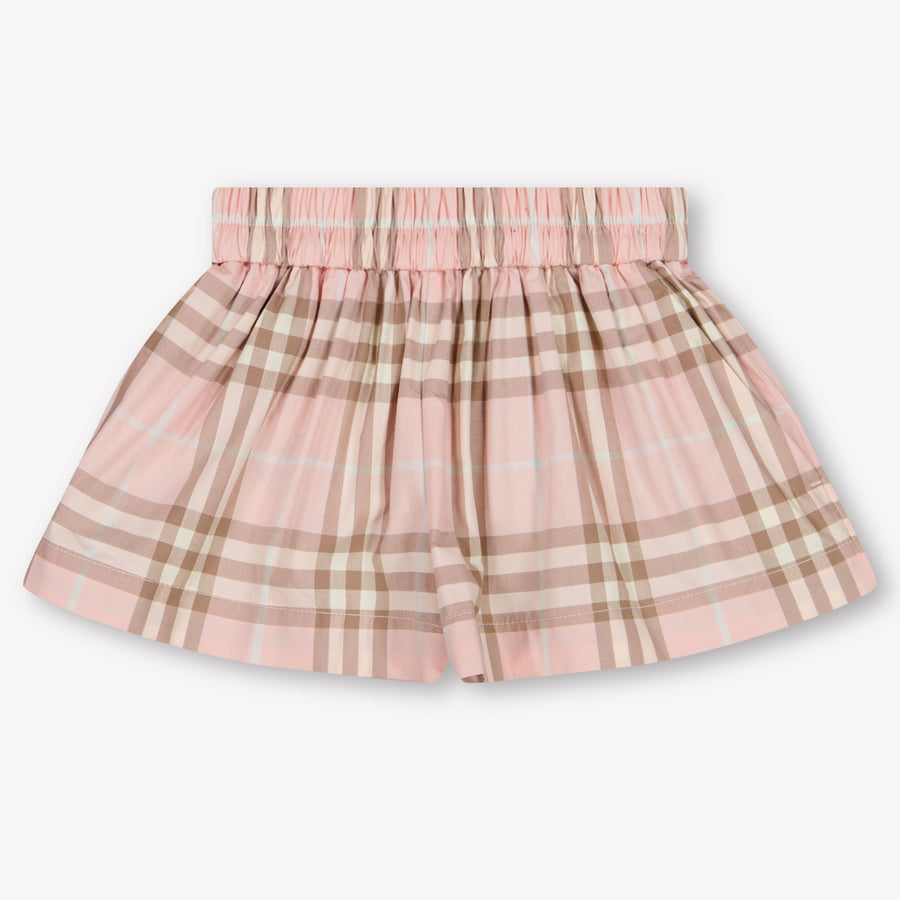 Burberry Marcy Baby Girls Shorts In Light Pink